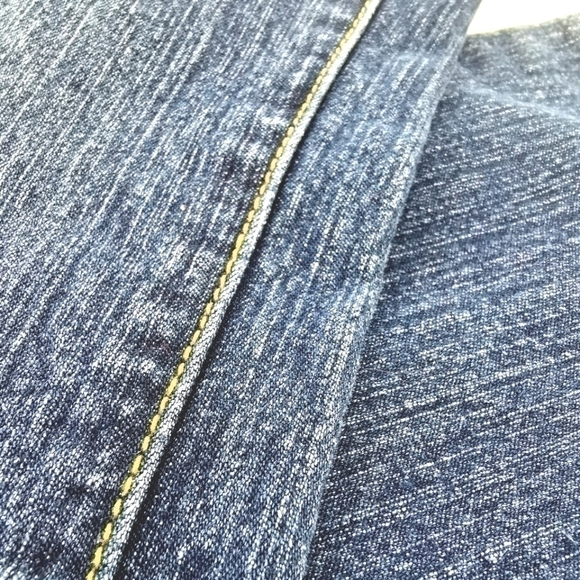 Neeso Women's / Jr's 13 Mid Embroidered Blue Jeans - Picture 10 of 14